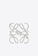 Loewe Anagram Logo Brooch Silver 111.25.020PR/S_LOEW-9230