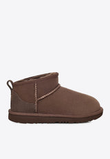 UGG Kids Boys Classic Ultra Mini Suede Boots Brown 1130750TLE/R_UGG-BCDR