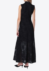 ROTATE Floral Embroidered Maxi Dress Black 113617100PL/R_ROTAT-100