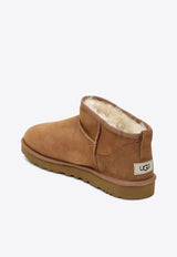 UGG Classic Ultra Mini Ankle Boots Chestnut 1137391SUE/Q_UGG-CHE