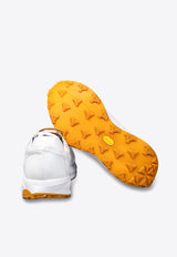 Leather Padded Running Sneakers