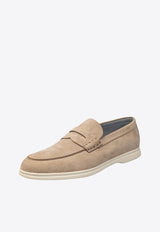 Suede Penny Loafers