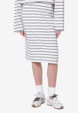 ROTATE Striped Pencil Skirt Lilac 1153623077PL/S_ROTAT-3077