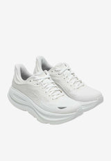 HOKA Bondi 9 Low-Top Sneakers White 1162011NY/R_HOKAO-WWH