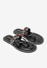 Dries Van Noten Sequin Embellished Slippers Black 117730857/S_DRVNO-503