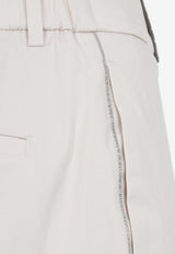 Straight-Leg Tailored Pants