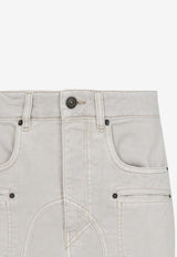 Britt Midi Denim Skirt