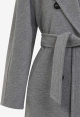 Madame Double-Breasted Wool Coat