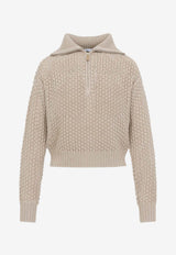 Tequila Crochet Knit Sweater