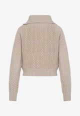 Tequila Crochet Knit Sweater