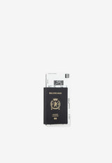 Passport Long Wallet in Grained Leather