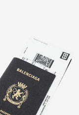 Passport Long Wallet in Grained Leather
