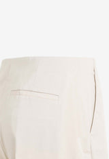 بنطال رسمي بقصة ساق مستقيمة