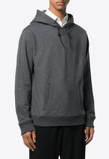 Salvatore Ferragamo Gancini Hooded Sweatshirt Gray 120535 L 717810 GRGSCURO/ALLGANCIO