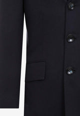 معطف لوكا بصف أزرار واحد