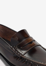 Calf Leather Penny Loafers