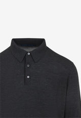 Wool Polo Sweater