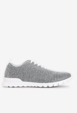 Fits Low-Top Sneakers in Knitted Cashmere