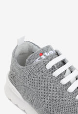 Fits Low-Top Sneakers in Knitted Cashmere