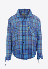 Marley Distressed Flannel Shirt