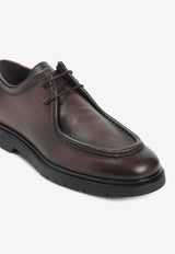 Leather Lace-Up Shoes