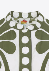 Palermo Printed Flounced Mini Dress