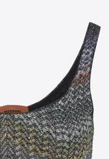 Caperdoni Zigzag Mini Dress