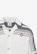 Crocheted Logo Shirt