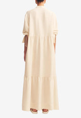 Shona Joy Jasper Tiered Maxi Dress 1254084_WHITE