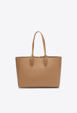 Christian Louboutin Small Cabata Leather Tote Bag Beige 1255045LE/R_LOUBO-F486