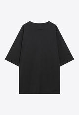 Logo-Embroidered Crewneck T-shirt