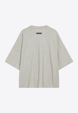 Fear Of God Essentials Classic Logo Oversized T-shirt Gray 125SP255892FW_FEARE-HS