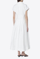 Simkhai Farlow Midi Dress White