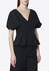 Simkhai Rozen Faille Top Black