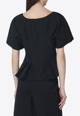 Simkhai Rozen Faille Top Black