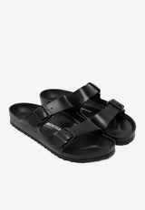 Birkenstock Arizona Buckled Slides Black 129421PVC/S_BIRKE-BLK