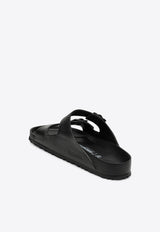 Birkenstock Arizona Buckled Slides Black 129421PVC/S_BIRKE-BLK