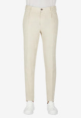 Slowear Straight-Leg Pants Gray 12S167_GREY