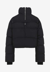 Cyclopic Oversized Cropped Down Jacket