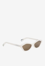 Jacquemus Les Lunettes Bambino Sunglasses Gray