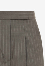 Manetta Pinstriped Tailored Pants