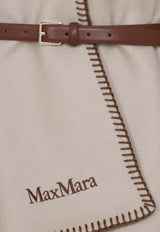 Colomba Logo Wool Cape