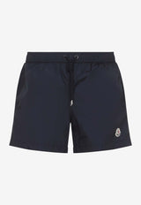Logo Patch Swim Shorts
