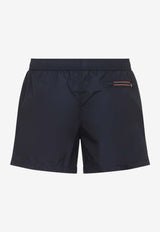 Logo Patch Swim Shorts