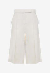 Linen Bermuda Tailored Shorts