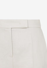 Linen Bermuda Tailored Shorts