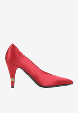 90 Medusa Satin Pumps