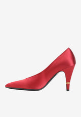 90 Medusa Satin Pumps