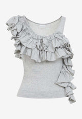 Humza Ruffled Top