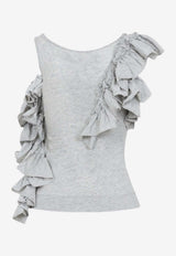 Humza Ruffled Top